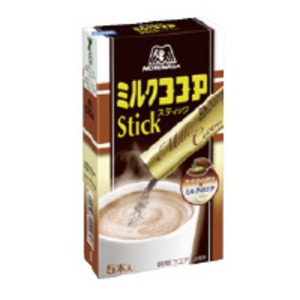 （まとめ）森永 ミルクココアスティック 5本【×30セット】 - 拡大画像