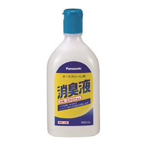 （まとめ）ポータブルトイレ用消臭液 400ml 無色【×5セット】