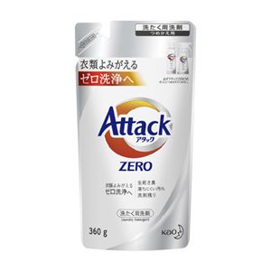 （まとめ） アタックZERO つめかえ用 360g【×30セット】