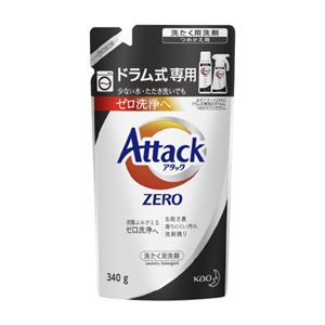 （まとめ）アタックZERO ドラム式専用つめかえ用 340g【×30セット】