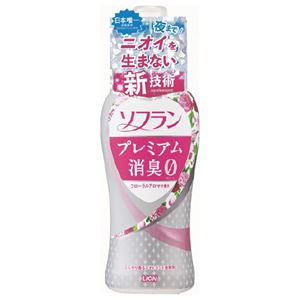 （まとめ）柔軟剤ソフラン フローラルアロマ 本体 550mL【×5セット】