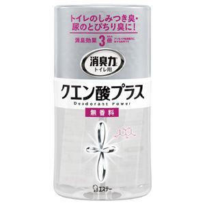 （まとめ）トイレの消臭力クエン酸プラス無香料 400mL【×5セット】