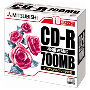 三菱ケミカルメディアCD-R 700MB SR80PP10C 100枚