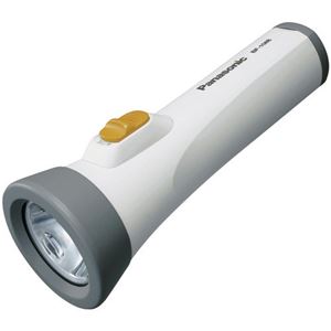 （まとめ）Panasonic LED懐中電灯 BF-158BF-W 白【×5セット】