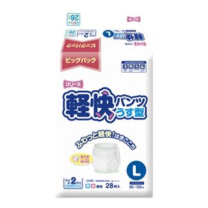 （まとめ） フリーネ 軽快パンツ うす型 L28枚【×3セット】