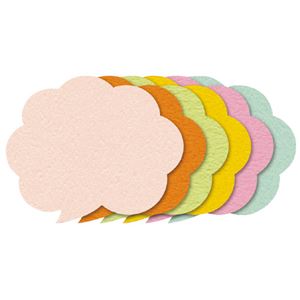 （まとめ）ササガワ ぷちカード中 フキダシ 16-7021【×30セット】
