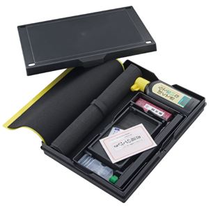 （まとめ）呉竹 書道用品セット 黒【×2セット】
