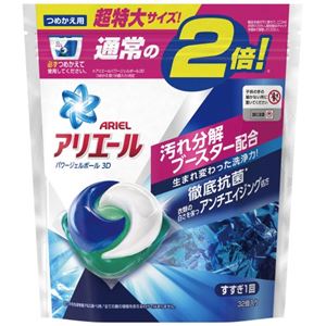 （まとめ）P＆G アリエールパワージェルボール3D超特大32個【×5セット】