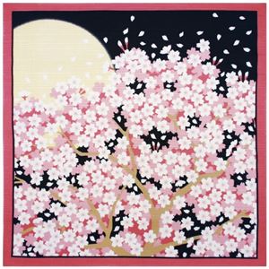 （まとめ）ヤマコー 花景色 小風呂敷 春【×10セット】