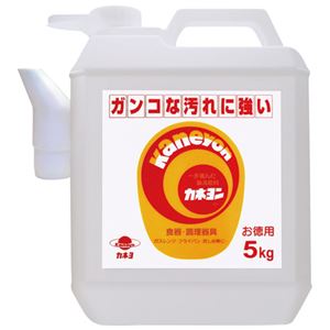 （まとめ）カネヨ石鹸 液体クレンザー カネヨン 業務用 5Kg【×3セット】