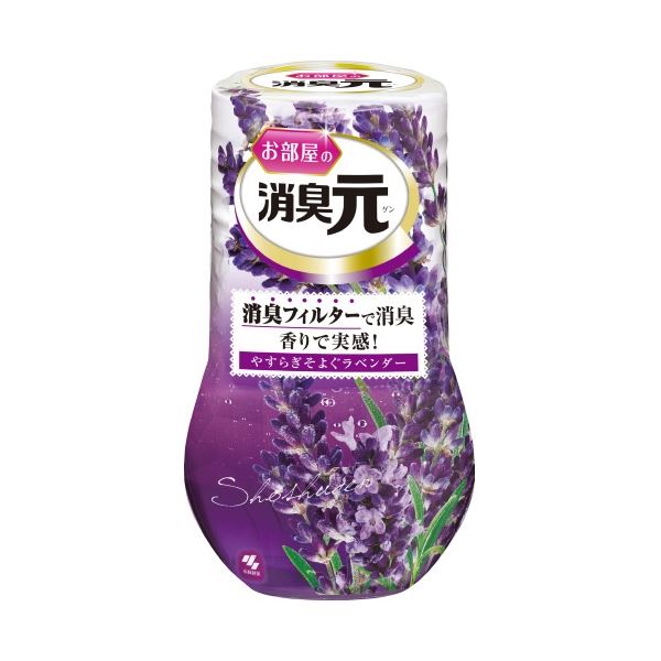 (まとめ) お部屋の消臭元 ラベンダー400mL 【×5セット】