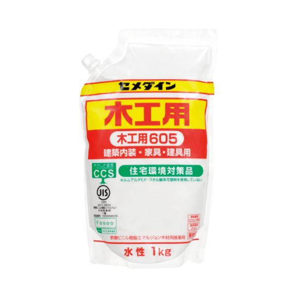 (まとめ) 木工用セメダインスタンドパック1kg AE-331 【×5セット】