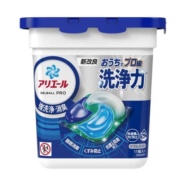 (まとめ) アリエールジェルボールプロ 本体11個 【×5セット】