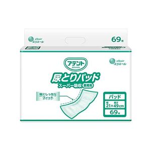 大王製紙 アテント尿とりパッドスーパー吸収69枚1P