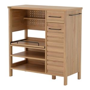 LAFIKA（ラフィカ）レンジボード/ナチュラル【組立品】【代引不可】