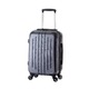 【機内持ち込み可】 軽量スーツケース/キャリーバッグ 【カーボンネイビー】 29L 2.6kg ファスナー 大型キャスター TSAロック - 縮小画像1