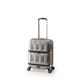 スーツケース 【マットブラッシュブラック】 36L 機内持ち込み可 ダブルフロントオープン アジア・ラゲージ 『PANTHEON』 - 縮小画像1