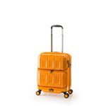 スーツケース 【オレンジ】 36L 機内持ち込み可 ダブルフロントオープン アジア・ラゲージ 『PANTHEON』