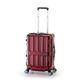 フロントオープン式スーツケース/キャリーバッグ 【クリムゾンローズレッド】 36L 機内持ち込み可 アジア・ラゲージ 『MAX BOX』 - 縮小画像1