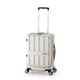 フロントオープン式スーツケース/キャリーバッグ 【パールホワイト】 36L 機内持ち込み可能サイズ アジア・ラゲージ 『MAX BOX』 - 縮小画像1