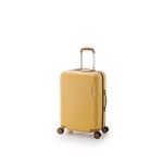 スーツケース/キャリーバッグ 【イエロー】 29L 機内持ち込み可能サイズ ダイヤル式 アジア・ラゲージ 『MAX SMART』