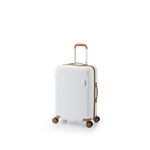 スーツケース/キャリーバッグ 【ホワイト】 29L 機内持ち込み可能サイズ ダイヤル式 アジア・ラゲージ 『MAX SMART』