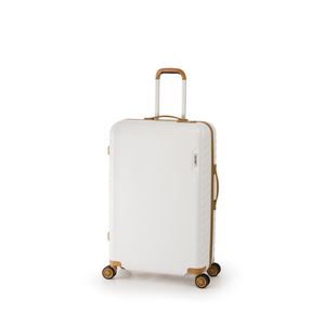 スーツケース/キャリーバッグ 【ホワイト】 50L ダイヤル式 TSAロック アジア・ラゲージ 『MAX SMART』 商品写真