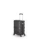 ファスナー式スーツケース/キャリーバッグ 【オールブラック】 40L 機内持ち込み可能サイズ アジア・ラゲージ 『MAX BOX』 - 縮小画像1