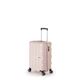 ファスナー式スーツケース/キャリーバッグ 【ライトピンク】 40L 機内持ち込み可能サイズ アジア・ラゲージ 『MAX BOX』 - 縮小画像1