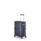 ファスナー式スーツケース/キャリーバッグ 【オールネイビー】 40L 機内持ち込み可能サイズ アジア・ラゲージ 『MAX BOX』 - 縮小画像1