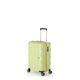 ファスナー式スーツケース/キャリーバッグ 【ライトグリーン】 40L 機内持ち込み可能サイズ アジア・ラゲージ 『MAX BOX』 - 縮小画像1