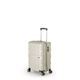 ファスナー式スーツケース/キャリーバッグ 【パールホワイト】 40L 機内持ち込み可能サイズ アジア・ラゲージ 『MAX BOX』 - 縮小画像1