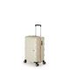 ファスナー式スーツケース/キャリーバッグ 【ホワイトスキン】 40L 機内持ち込み可能サイズ アジア・ラゲージ 『MAX BOX』 - 縮小画像1