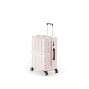 ファスナー式スーツケース/キャリーバッグ 【ライトピンク】 60L 軽量 アジア・ラゲージ 『MAX BOX』 商品写真