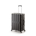 大容量スーツケース/キャリーバッグ 【オールブラック】 96L 軽量 アジア・ラゲージ 『MAX BOX』 手荷物預け無料最大サイズ