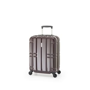 スーツケース/キャリーバッグ 【カーボンワイン】 拡張式(40L+7L) 機内持ち込み可 ファスナー アジア・ラゲージ 『ALIMAX』 商品写真