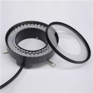 アームスシステム LED-R72 実体顕微鏡用LEDリング照明(白色LED72個 4分割照射型) 商品写真2