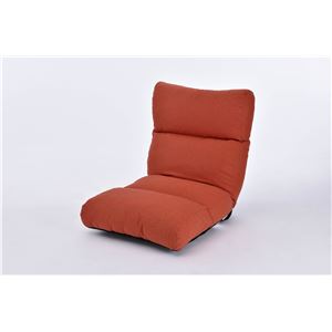 ふかふか座椅子 リクライニング ソファー 【ウォームレッド】 日本製 『KABUL-LT』 商品写真1