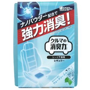 （まとめ）エステー クルマの消臭力 シート下専用 レギュラー200g ウォータリースカッシュ 【×3点セット】