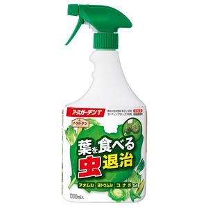 （まとめ）アース製薬 アースガーデンT 1000ML 葉を食べる虫退治 【×3点セット】