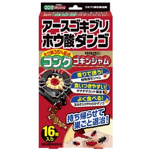 （まとめ）アース製薬 ごきぶりホウ酸ダンゴ アース ゴキブリホウ酸ダンゴ コンクゴキンジャム 【×6点セット】