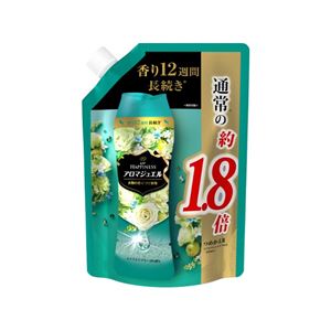 （まとめ） レノアハピネスアロマジュエル エメラルドブリーズの香り つめかえ用 特大サイズ 805ml 【×3セット】