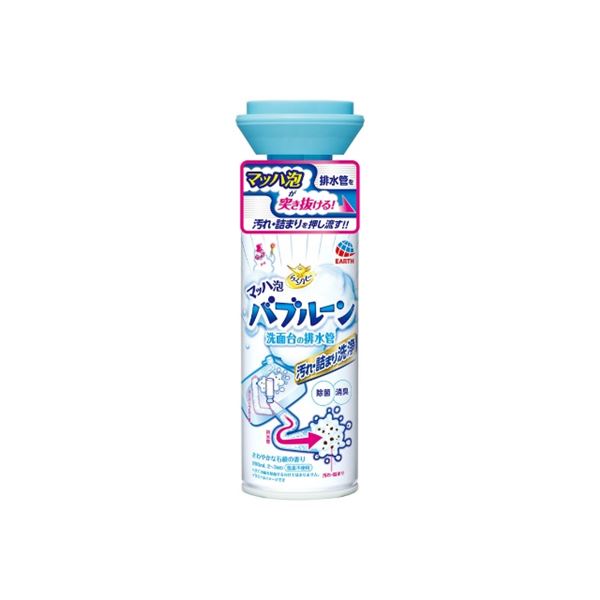 （まとめ） らくハピ マッハ泡バブルーン 洗面台の排水管 200mL 【×20セット】