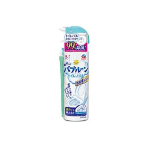 （まとめ） らくハピ ねらってバブルーン トイレノズル 200mL 【×3セット】