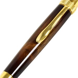 日本製 Air Brush Wood Pen サンバースト ボールペン(ギター塗装)【パーカータイプ/芯:0.7mm】胡桃/ウォールナット 商品写真2