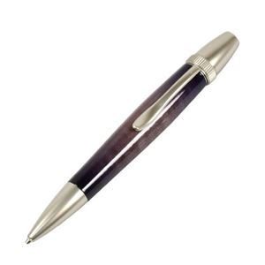 日本製 Air Brush Wood Pen キャンディカラー ボールペン(ギター塗装)【パーカータイプ/芯:0.7mm】Purple/カーリーメイプル 商品写真1