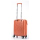 トップオープン スーツケース/キャリーバッグ 【オレンジカーボン】機内持ち込みサイズ 33L 『アクタス トップス』 - 縮小画像2