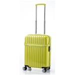 トップオープン スーツケース/キャリーバッグ 【ライムカーボン】機内持ち込みサイズ 33L 『アクタス トップス』