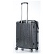 トップオープン スーツケース/キャリーバッグ 【ブラックカーボン】 Mサイズ 55L 『アクタス トップス』 - 縮小画像2