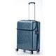 トップオープン スーツケース/キャリーバッグ 【ブルーカーボン】 Mサイズ 55L 『アクタス トップス』 - 縮小画像1
